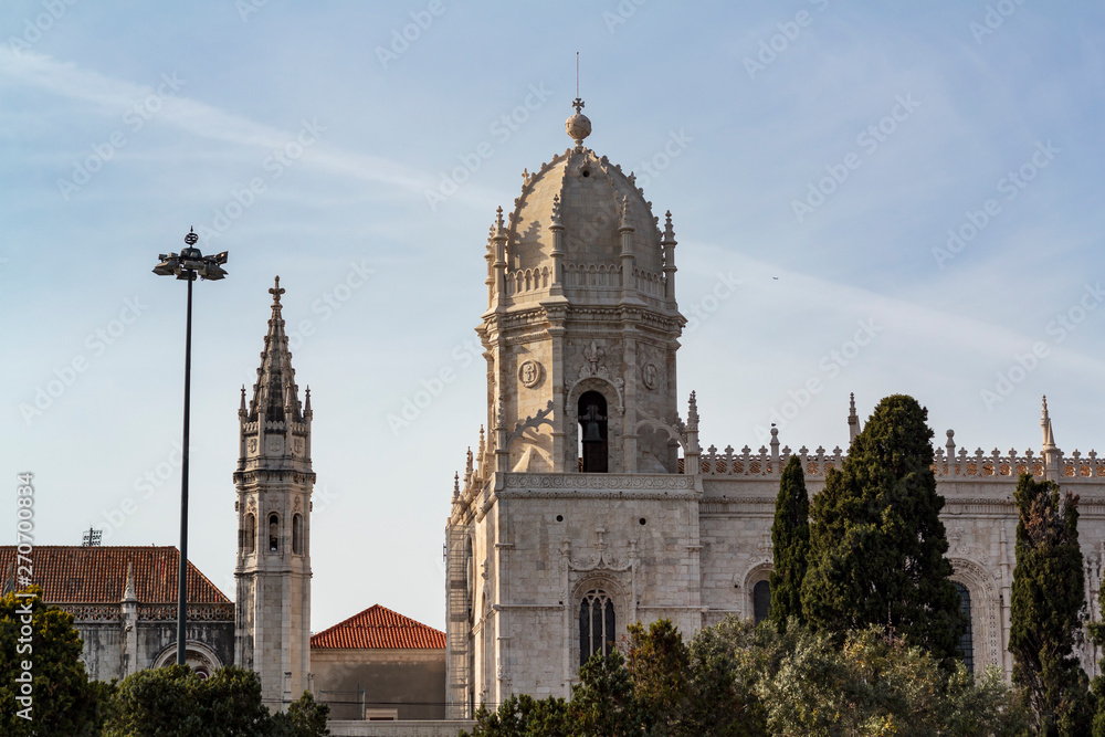 Towers of the Jeronimos Monastery