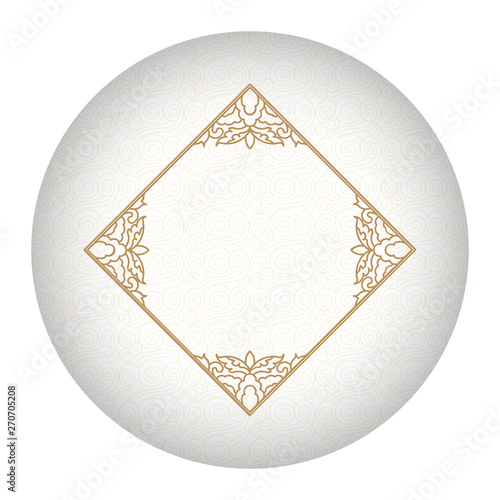 The Chinese White Jade Decorative Background Template
