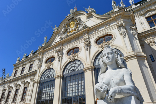 Sphinx im Garten des Schloss Belvederes Wien  photo