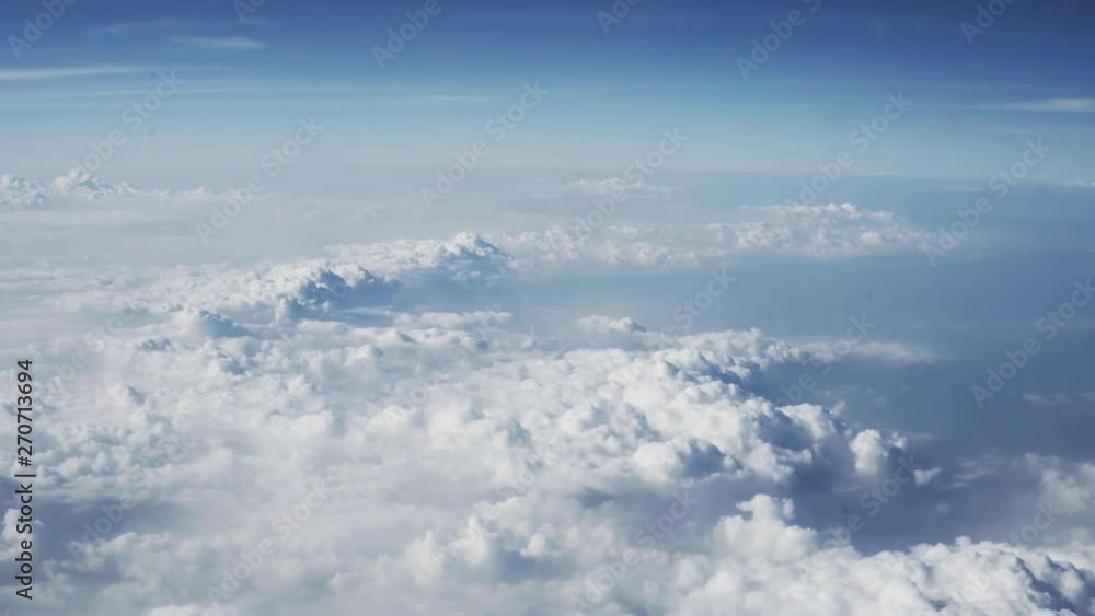 BEAUTIFUL AERIAL VIEW OF CLOUDY SKY FROM AIRPLANE BEAUTIFUL AERIAL VIEW OF CLOUDY SKY FROM AIRPLANE