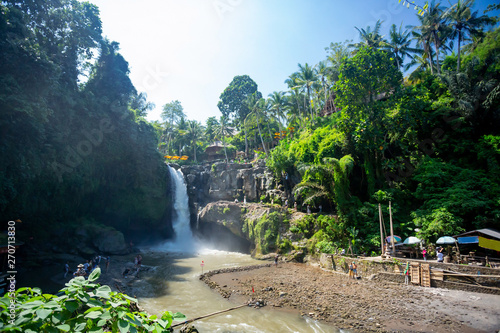 Tegenungan waterfall in Bali, Indonesia photo