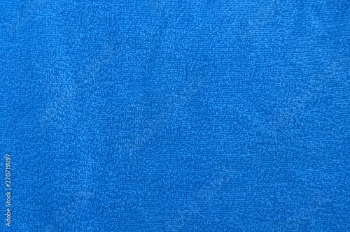 blue velor material