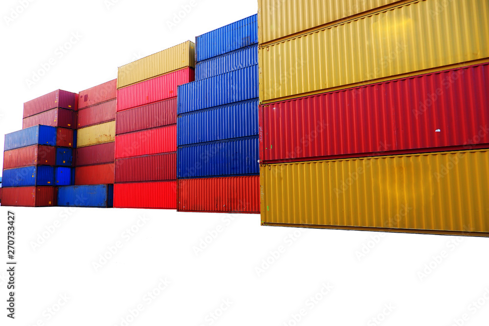 Fototapeta premium Objects that can be used to store or transport items White background