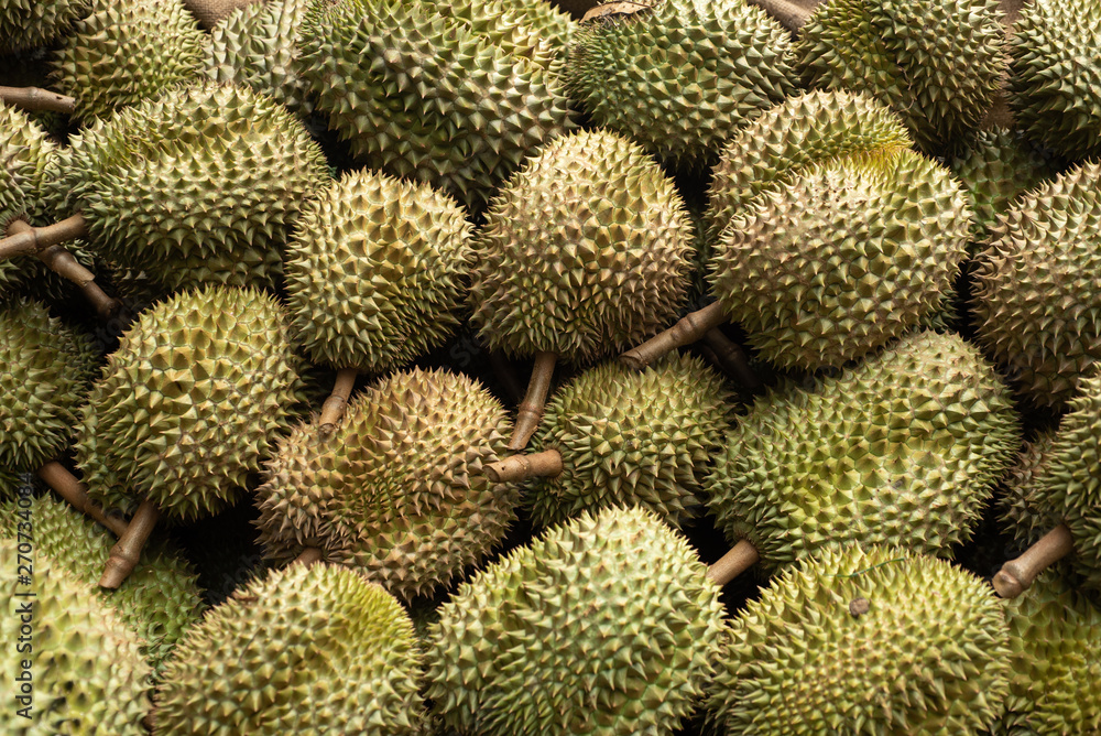 The durian fruit, with Thailand's reputation with intense aromas. The durian fruit, with Thailand's reputation with intense aromas.