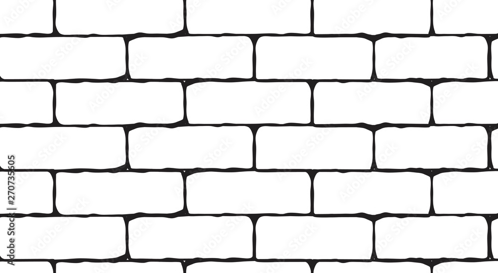 Brick wall background. Vector illustration Brick wall background. Vector illustration