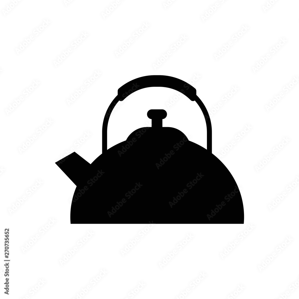 Obraz premium Kitchen Pan Icon on white background