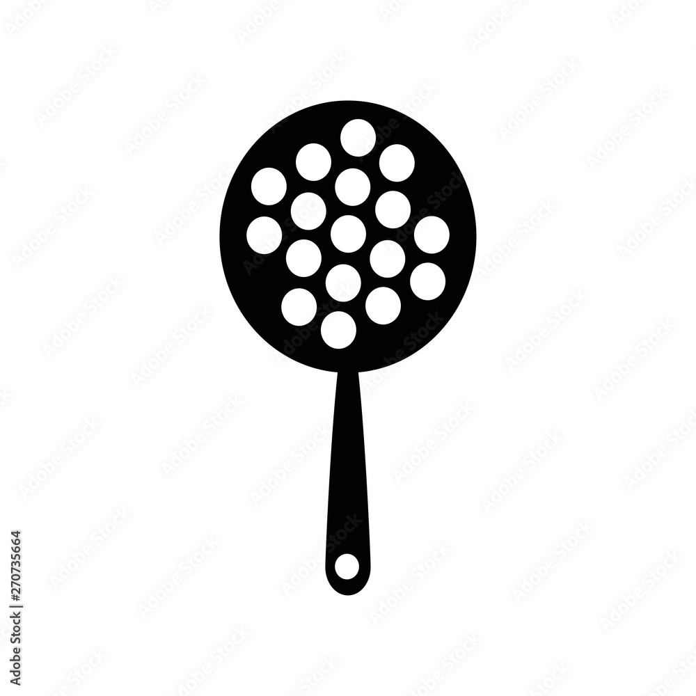 Kitchen Pan Icon on white background Kitchen Pan Icon on white background