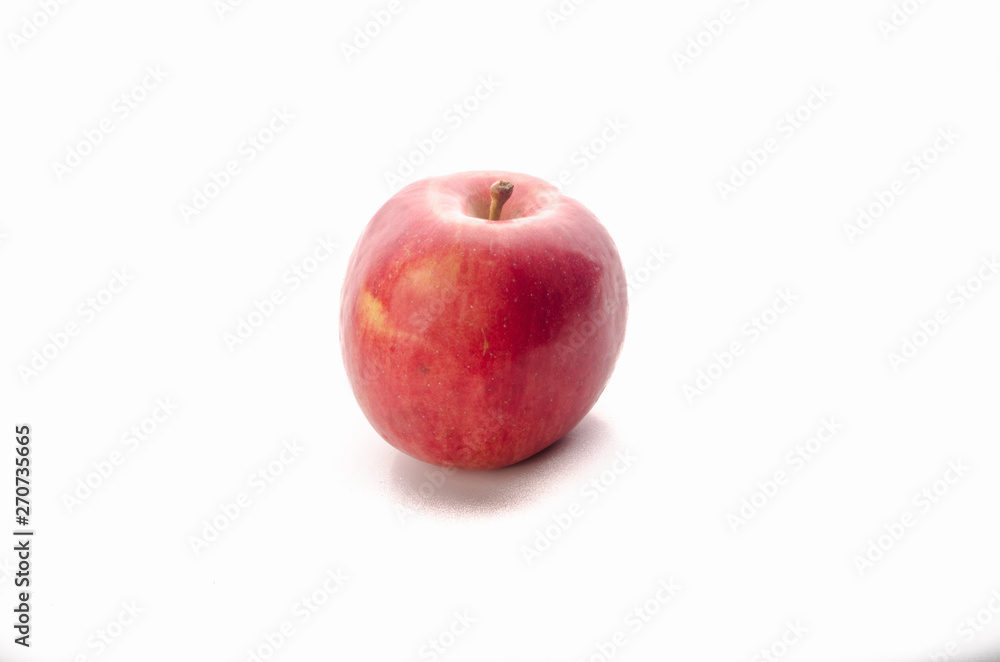 Fresh red apple isolated on white. With clipping path. Fresh red apple isolated on white. With clipping path.