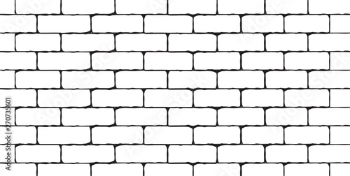 Brick wall background. Vector illustration