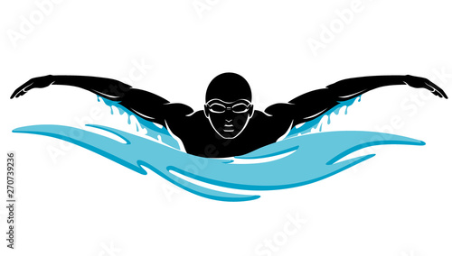 Butterfly Swimmer Fictional Character