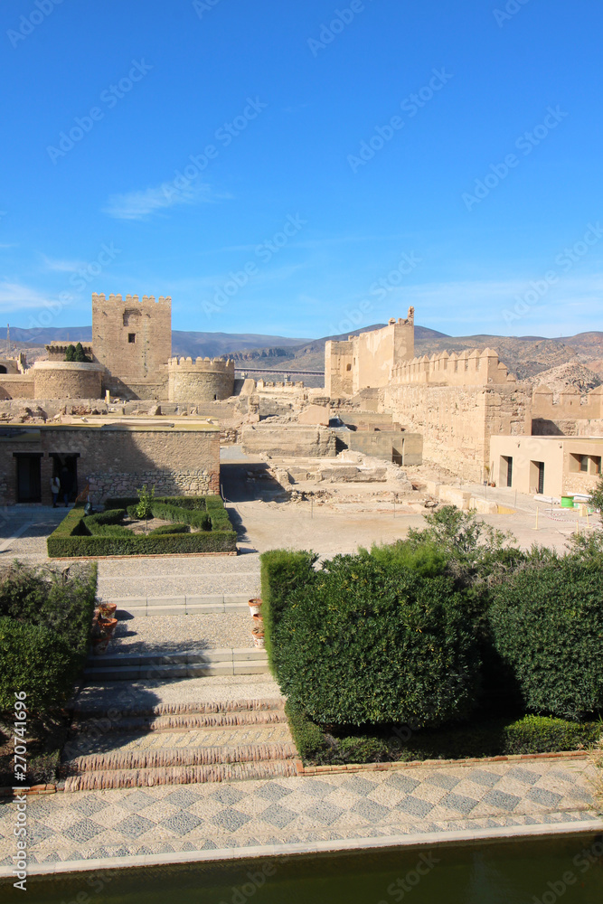 Alcazaba de Almería, Andalucía, España