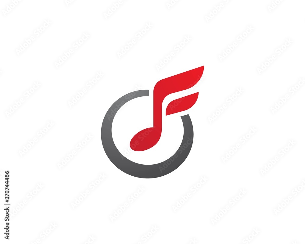 Music note logo Music note logo