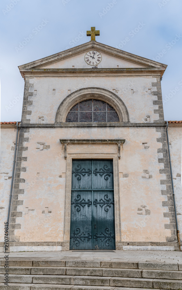Fototapeta premium église de Brétignolles sur mer en Vendée