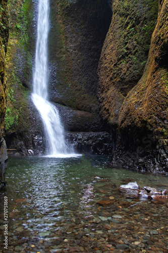waterfall in forest