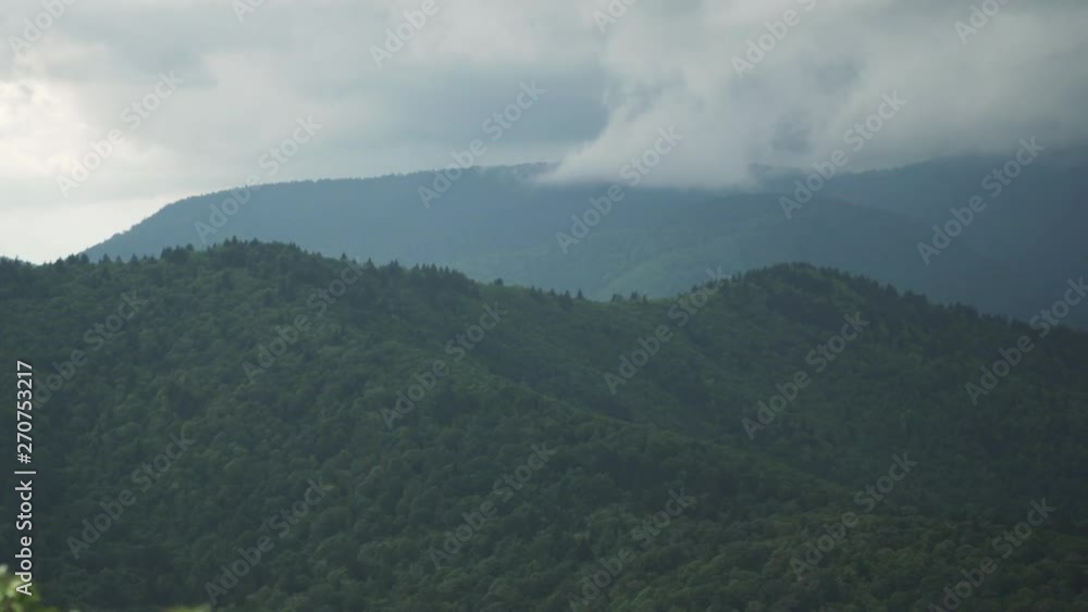 Rain Storm Approaching Mountains in North Carolina Rain Storm Approaching Mountains in North Carolina