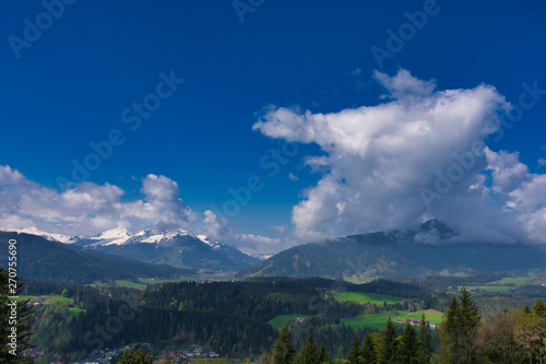 Beautiful mountain landscape in Tyrol Alps  Austria