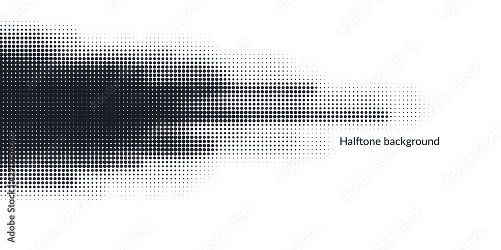 Halftone background with circle of different size. Black and white texture. Halftone background with circle of different size. Black and white texture.