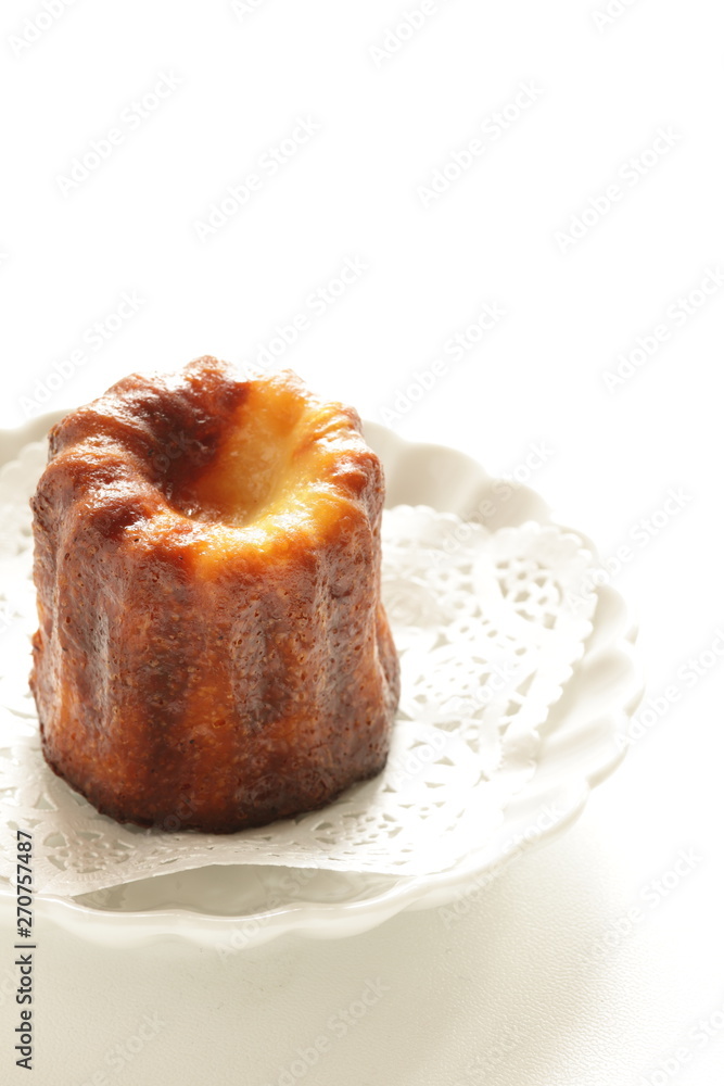 French confectionery, Canele for dessert image French confectionery, Canele for dessert image