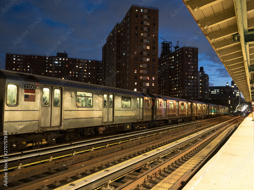 Fototapeta premium new york metro