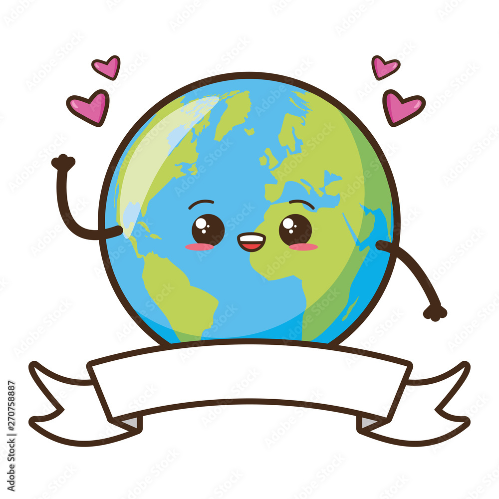 Obraz premium earth day card