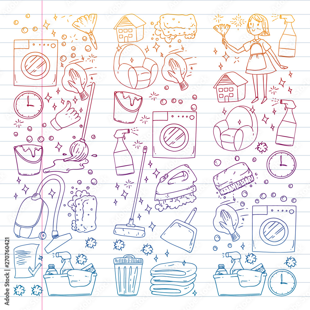 cleaning services company vector monochrome pattern on white background, drawing gradient, notebooks lined cleaning services company vector monochrome pattern on white background, drawing gradient, notebooks lined