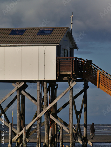 Famous beach building in St. Peter-Ording © Marcel