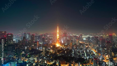 Wallpaper Mural 東京・夜明け・タイムラプス Torontodigital.ca