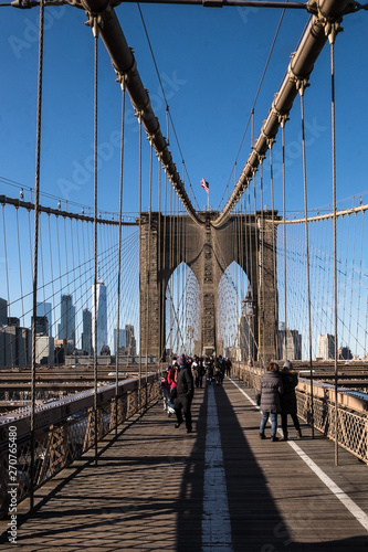 New York city, Brooklyn bridge