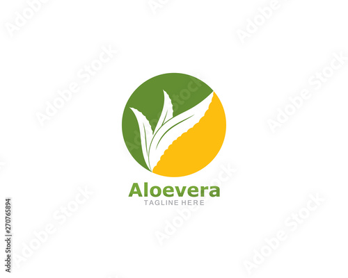 Set of aloevera logo template vector icon concept