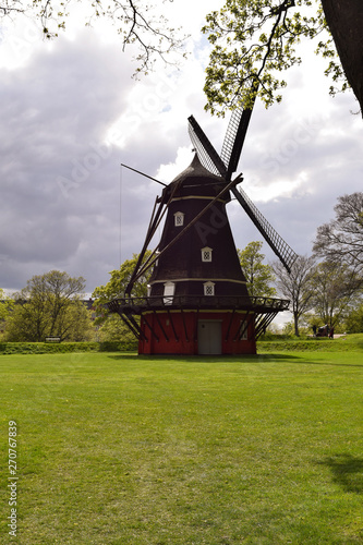 A classical dutch windmill near Amsterdam - Holland