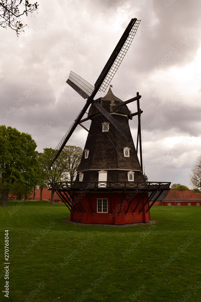 A classical dutch windmill near Amsterdam - Holland