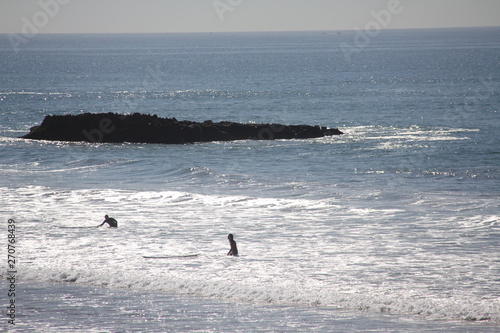 surfer beach winter marocco