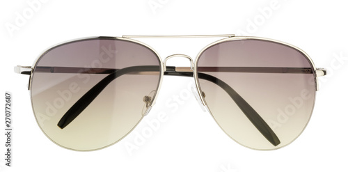 Sunglasses isolated white background clipping path