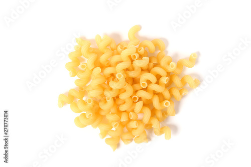 pasta isolated on white background