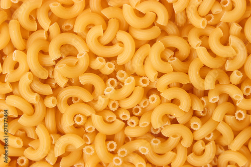 Italian pasta background close up.