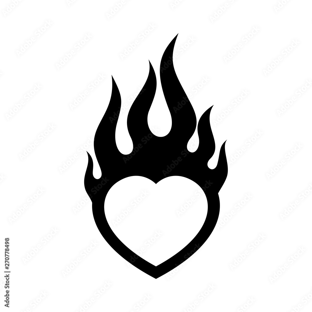 Black and white tattoo design of shoes and fire flame 25124308 Vector Art  at Vecteezy