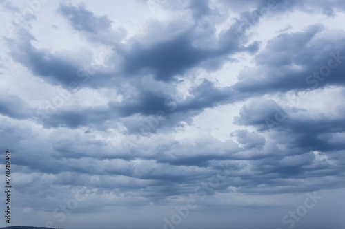 Fototapeta Naklejka Na Ścianę i Meble -  Different shape clouds 