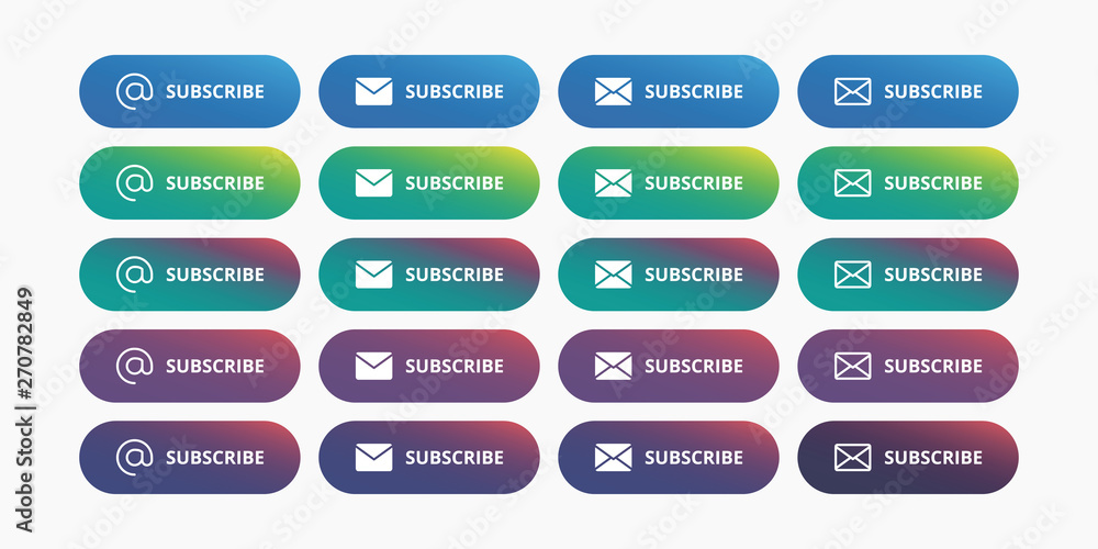 Newsletter Subscribe Buttons