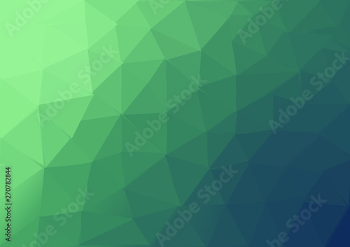 abstract background triangel green technology