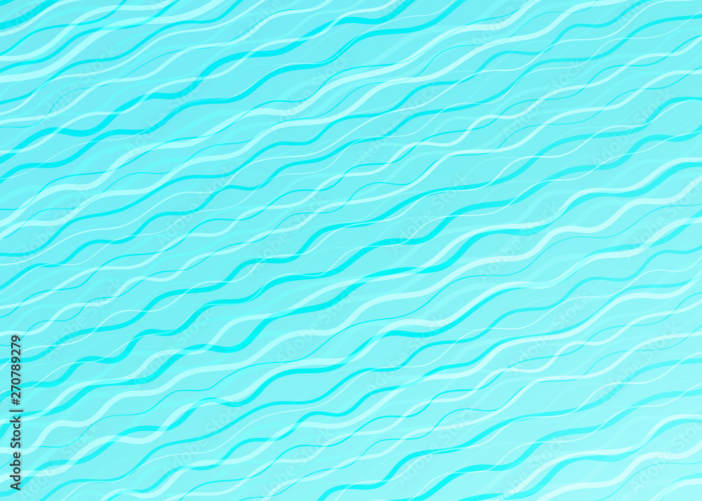 Fototapeta premium Abstract Design Creativity Background of Blue Waves, Vector