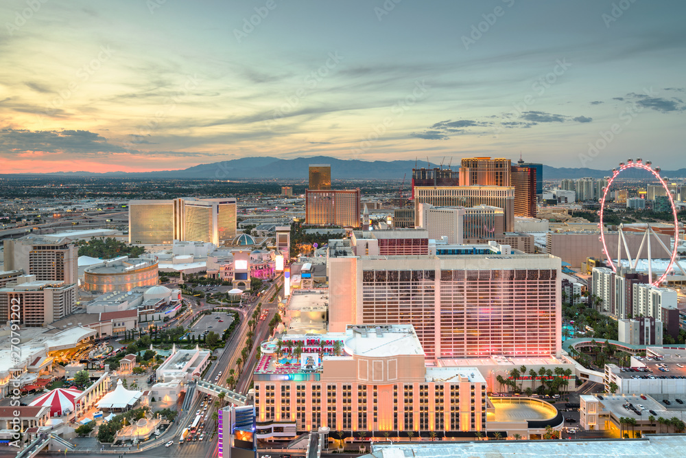 Las Vegas, Nevada, USA cityscape