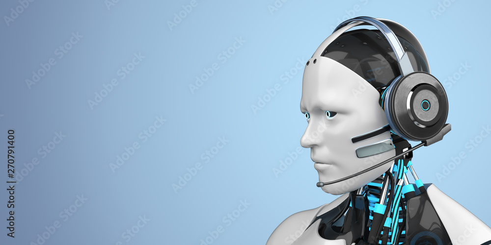 Humanoid Robot Callbot Humanoid Robot Callbot