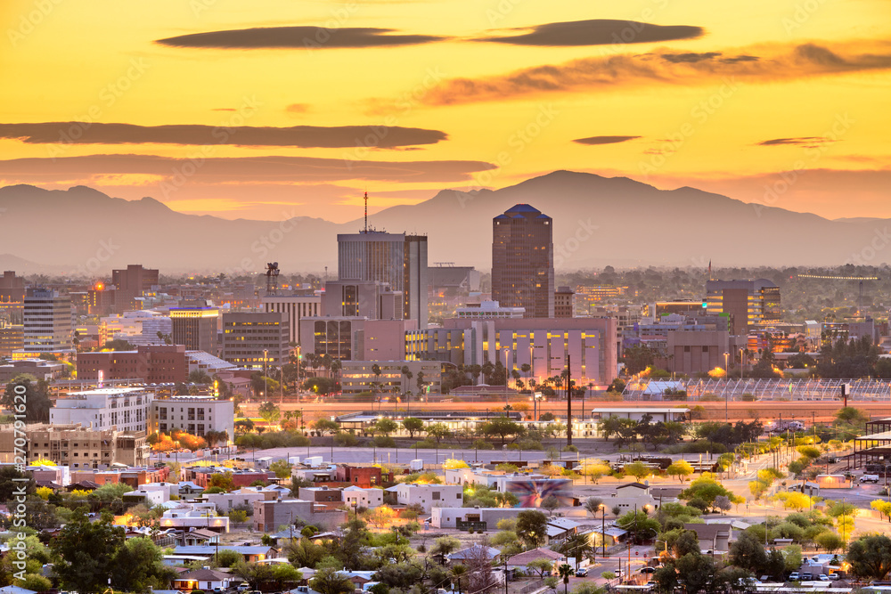 Tucson, Arizona, USA Skyline