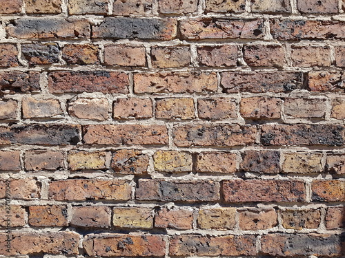 old red brick wall background