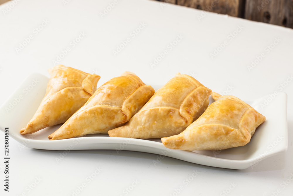 Homemade baked pastry