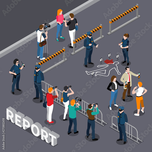 Crime Report Broadcast Composition