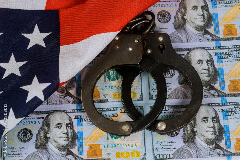 Printed US dollars banknotes, fake money currency counterfeiting Printed US dollars banknotes, fake money currency counterfeiting