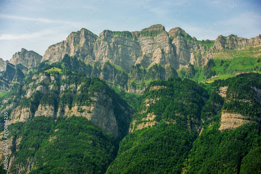 Swiss Mountain Landscape