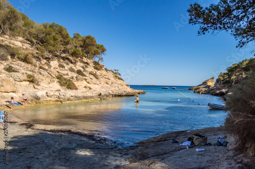 Wallpaper Mural Cala Falco cove on Mallorca Island, the Balearic Islands Torontodigital.ca