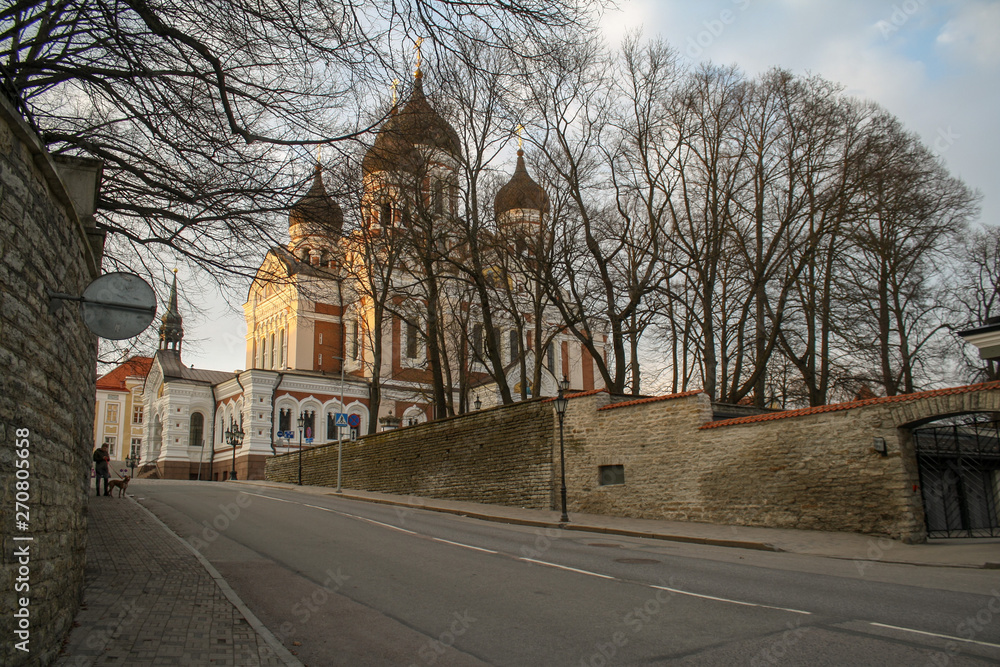 cathedral church Alexander Nevsky in Tallinn cathedral church Alexander Nevsky in Tallinn